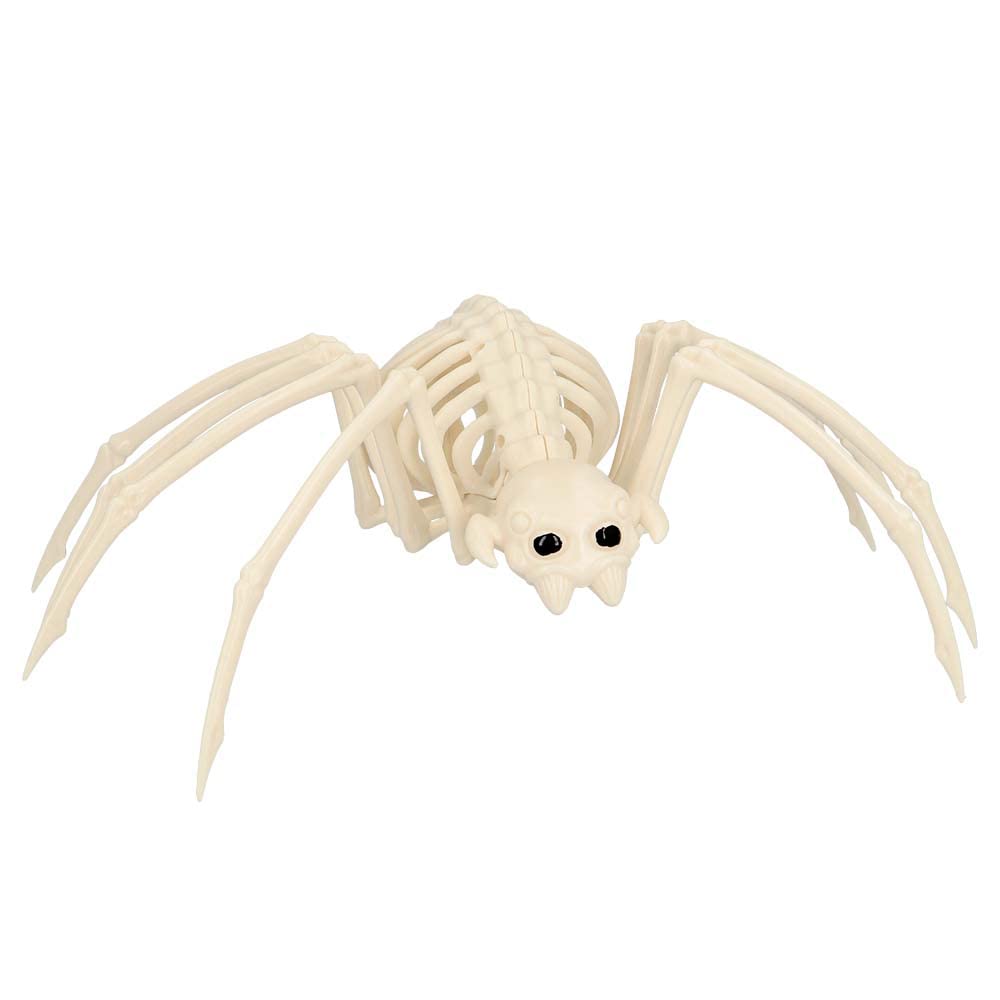 Boland 72412 Spider Skeleton Size 35 cm Plastic Dummy Spider Decoration for Halloween Carnival or Theme Party