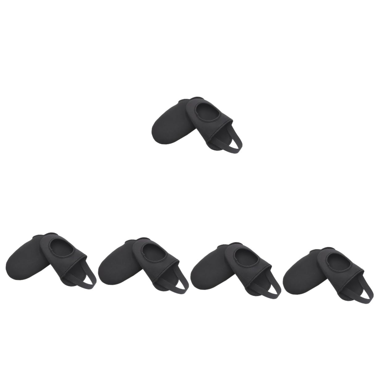 Gatuida Überschuhe Für Fahrradschuhe Wolle Schuhschutzhüllen Wasserdicht Thermik Gepolstert Wärmer Schützen Anti- Beschützer Abdeckung Radfahren Hoch Knöchel Gummiband Black