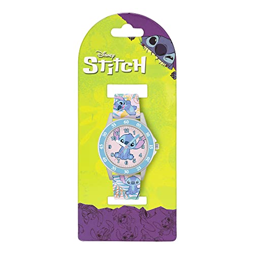 Disney Mädchen Analog Quarz Uhr mit Silikon Armband LAS9011