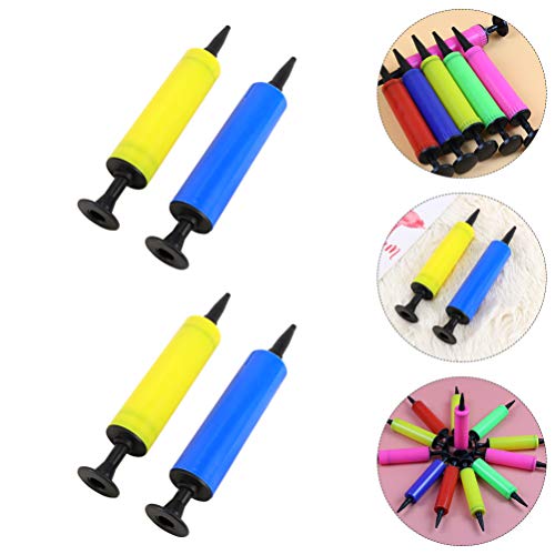 STOBOK Bolas Bomba Bolas Inflador 15 Pcs Mini Balão Portátil Bomba de Ar Balão Soprador Ferramenta d