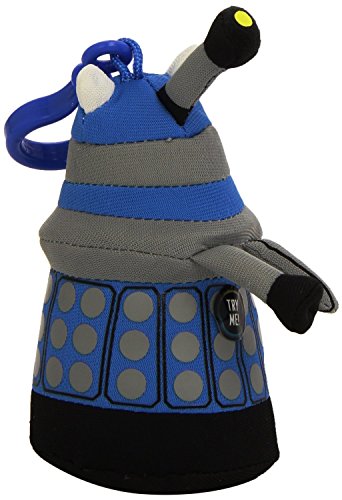 Peluche Dalek Doctor Who con sonido azul para colgar en la mochila escolar