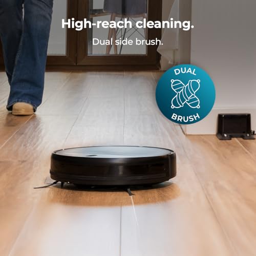 Cecotec Robot Aspirapolvere Conga M10. Navigazione Giroscopica Ordinata, 2000Pa Pressione Di Aspirazione, Autonomia 120 Minuti, Sensori Anticaduta E 2 Spazzole Laterali, Design Compatto, App Control - 11