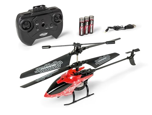 Carson 500507199 Starter Tyrann 230 IR 2CH 100% RTF rosso - Elicottero, elicottero, per principianti, elicottero RC,...