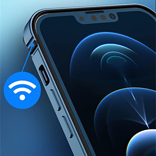 ALUKAP per iPhone 12 Pro Custodia Metal Frame