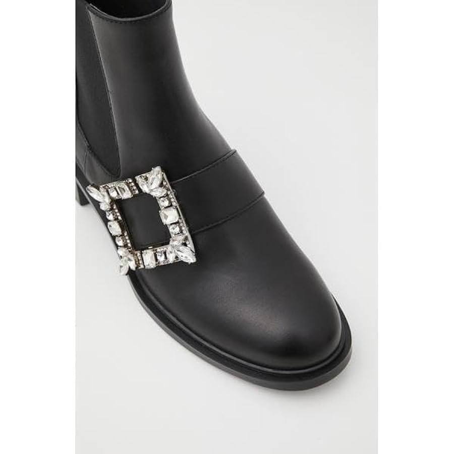 Amazon | [Staccat] [スタッカート] エルザチェルシーブーツ BLK