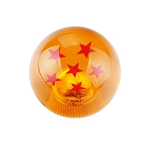 Dewhel 54MM Dragon Manual Gear Shift Shifter knob JDM 4 5 6 Speed 6 Star Round Universal Fit for Honda Acura Mazda Mitsubishi Nissan Infiniti Toyota Scion BRZ Hyundai Ford etc