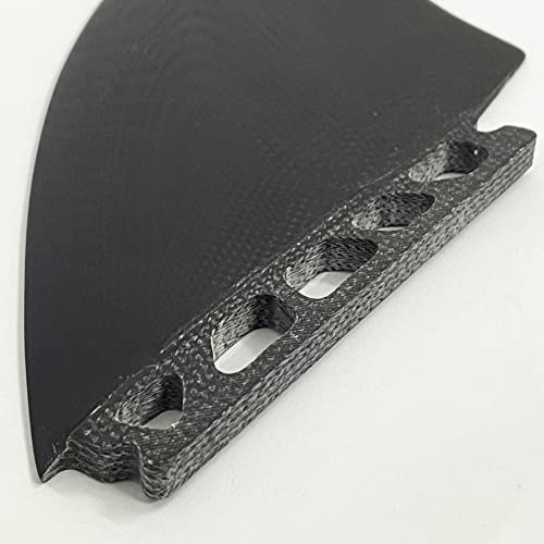 Oitrcss Twin Keel Single Tab Surfing Fins -Keel Twin Fins Set -100% Glass Fiber- Upgrade Your Fish Surfboard Performance #TOP3