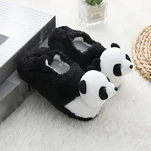 Slippers for Toddler Boys Childrens Girl Cotton Slippers Cute Stereoscopic Panda Warm Indoor Non Slip Cotton Slippers3