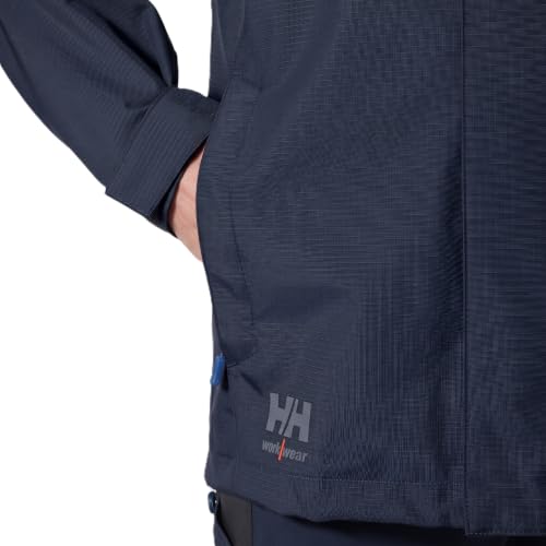 Image of Helly Hansen Men's Oxford Waterproof Shell Jacket Breathable Hooded Outdoor Workwear Coat