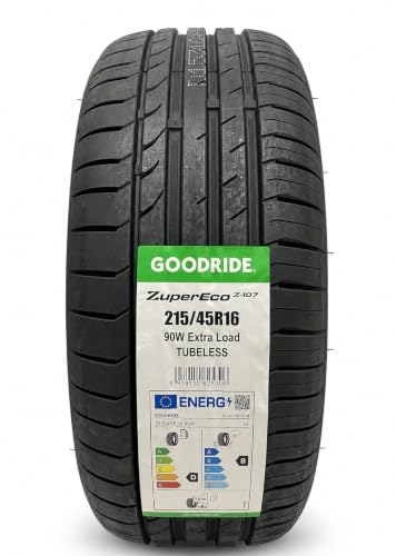 Image of 1 x 215 45 16 Tyre Goodride 90W XL 215/45R16 215/45ZR16 215/45 ZR16 2154516 New Car Tyre B Rated Wet Grip Extra Load