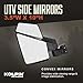 Kolpin UTV Side Mirror - Pair - 98315, Black