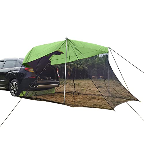 Carpa para camping portátil para 3-4 personas verde miniatura 1
