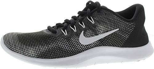 Nike Mens Flex 2018 Rn Black/White Aa7397 001 - Size 9