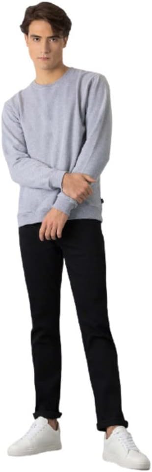 Tiffosi JOHN283 Men's Straight Leg Jeans Black