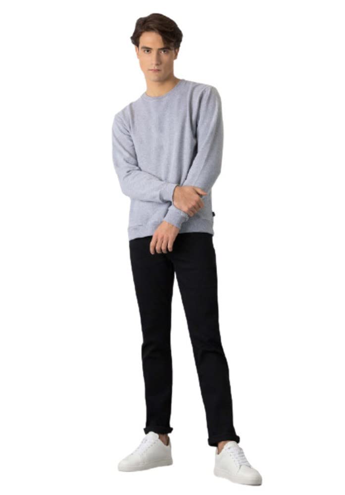 Tiffosi JOHN283 Men's Straight Leg Jeans Black