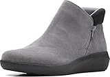 Clarks Kayleigh Mid Womens Boot 10 BM US Dark GreySuede