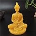 Thaïlande Bouddha Statue Méditation Bouddha Sculpture Hindou Fengshui Figurine Artificiel Jade Pierre Ornements Décoration de La Maison Statues