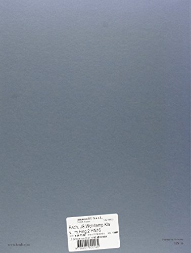 Das Wohltemperierte Klavier Teil II BWV 870-893: Das Wohltemperierte Klavier Teil II. Instrumentation: Piano solo (G. Henle Urtext-Ausgabe)