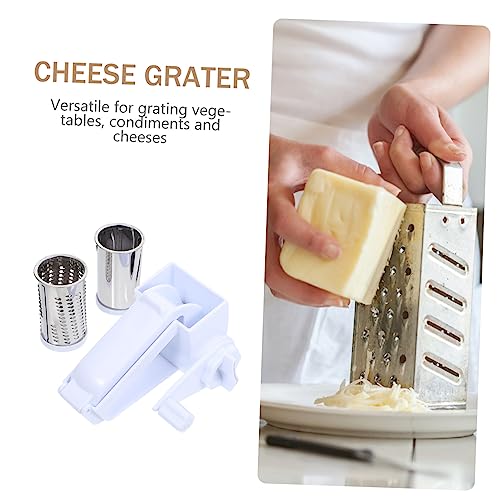 Rallador de queso manual Luxshiny de acero inoxidable miniatura 6