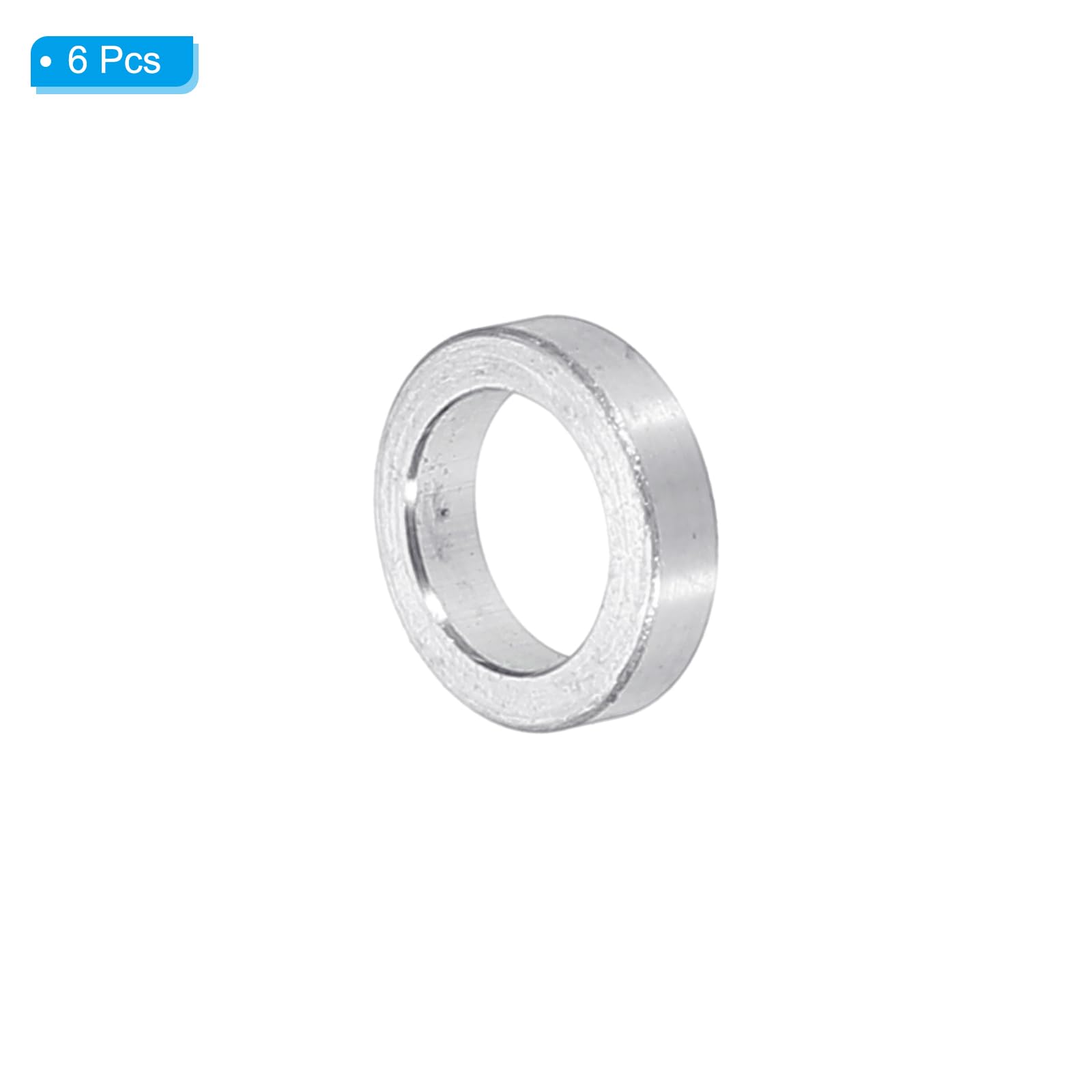PATIKIL M8 Aluminum Spacers, 6pcs 5/16" x 1/2" Round Metal Spacers for 5/16 or M8 Screw Bolts - Image 3