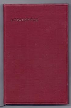 Hardcover The Apocrypha According to the Authorized Version Book