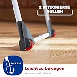 Vileda Infinity Flex Plus Wäscheständer | Ausziehbarer & Stabiler Flügeltrockner mit 30m XXL-Leinen - Für Innen- & Außenbereich, platzsparend & klappbar, 2m Länge, Hohe Flügel | Comfort-Pack