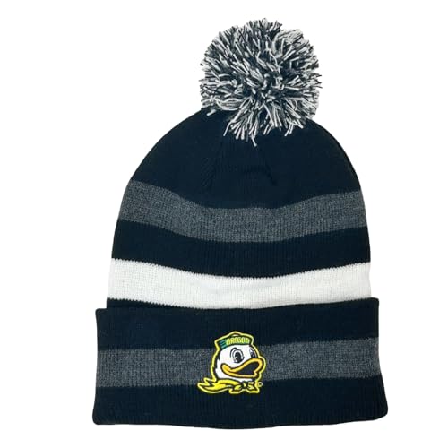 LogoFit Winter Hat for Men and Women - Knit Pom...