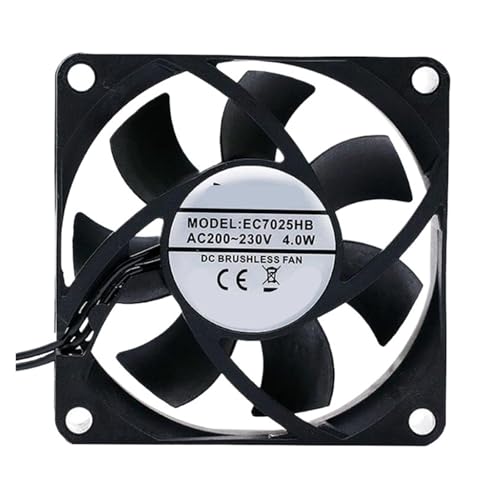 Ventilateur de refroidissement EC7025HB 7025 double roulement 220V 4.0W
