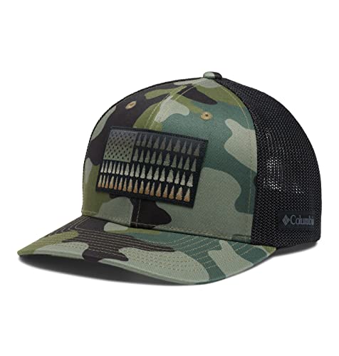 Image of Columbia Unisex Adult PFG Logo Mesh Ball Cap