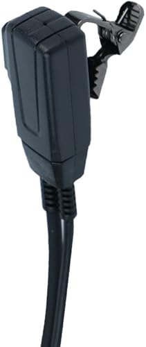 Miniatura 3 de Auricular para Motorola Walkie Talkie Auricular con Micrófono PTT Compatible con Cp200 Cp200d Rdm2070d Radio bidireccional Paquete de 4