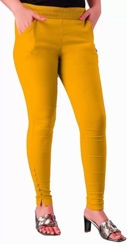 Image of Women's Stylish & Comfortable Jeggings | Stretchable High-Waist Pants BZFW Potali