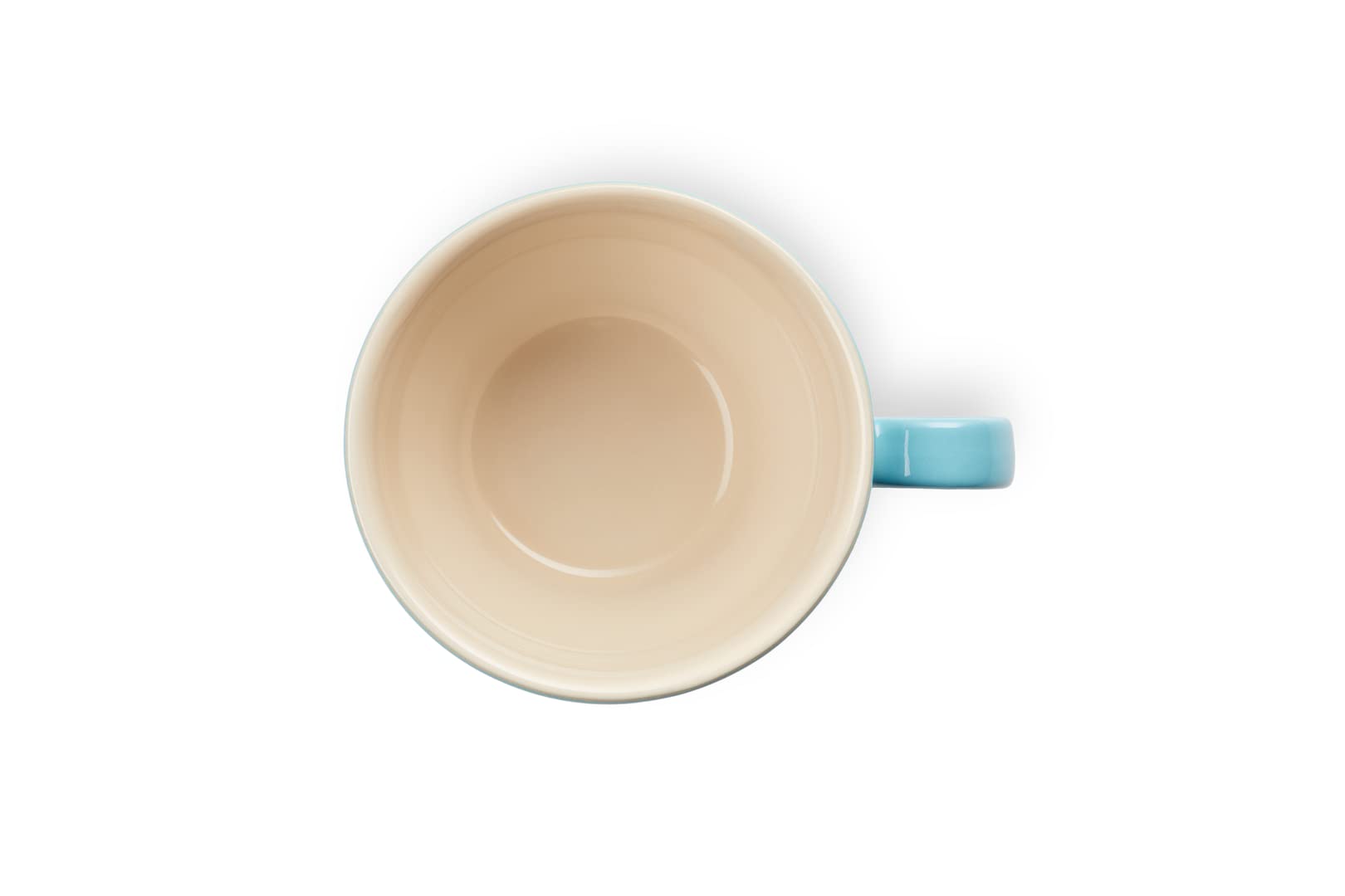 LE CREUSET Stoneware Grand Mug, 400ml, Teal, 70304401700002 - Image 4