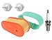 Produktbild OxoxO replacement Oval Air Filter Cartridge Pre-Filters Fuel Filter Spark Plug Compatible with Briggs & Stratton 795066, 796254, 5419 DOV 700 Series Engines