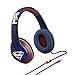 Superman Headphones - On Ear Hero Design with Built in Mic