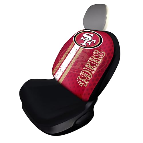 FANMATS NFL - San Francisco 49ers SEATCOVERRALLY-San Francisco 49ers Rally Seat Cover - Full Color Vivid Design - 1pc