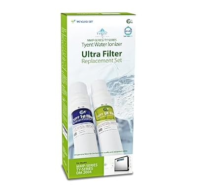 Authentic Tyent - Ultra Filter Replacement - Compatible with 5,7, 9 or 11 MMP Model Water Ionizers - High-Performance Filtration - Pure, Clean Drinking Water - Premium Carbon Block Filters Made in USA