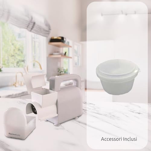 Melchioni Family | Elektrische Reibe Reggiana mit verschließbarem Käsebehälter