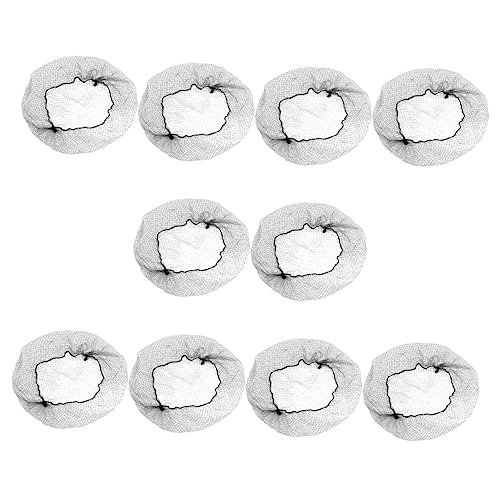 100 Piezas Red Para El Cabello Manojos Grandes Redes Para El Cabello Mini Elásticos Para El Cabello Moño De Redecilla Para El Cabello Atar Accesorio Coleteros Portátil Nylon Black ADOCARN