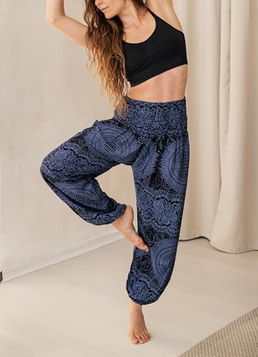 B BANGKOK PANTS Harem Pants Women Yoga Boho Clothes with Pockets