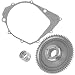 Caltric STARTER CLUTCH GEAR IDLER & NEEDLE BEARING Fits YAMAHA WARRIOR 350 YFM350 YFM-350 1990-2004