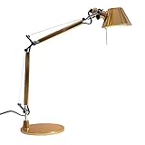 Wattage: 46 W Artemide Tolomeo Tischleuchte E14, 46 W, Gold