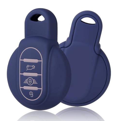 OFF WE GO Voiture Clé à Télécommande Étui pour BMW Mini F54 F55 F56 F57 F60 R55 R56 R57 Cooper One S D SD SE Clubman Countryman Coque Clé Etui Cles Étui...