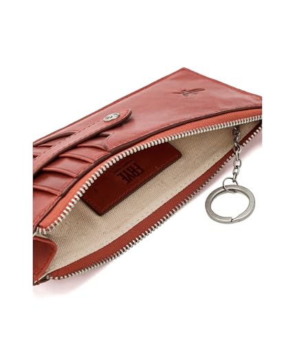 Image of Frye Women's Melissa Snap Card Wallet, Stylish Design with Holder & Slots, Compact for Purse