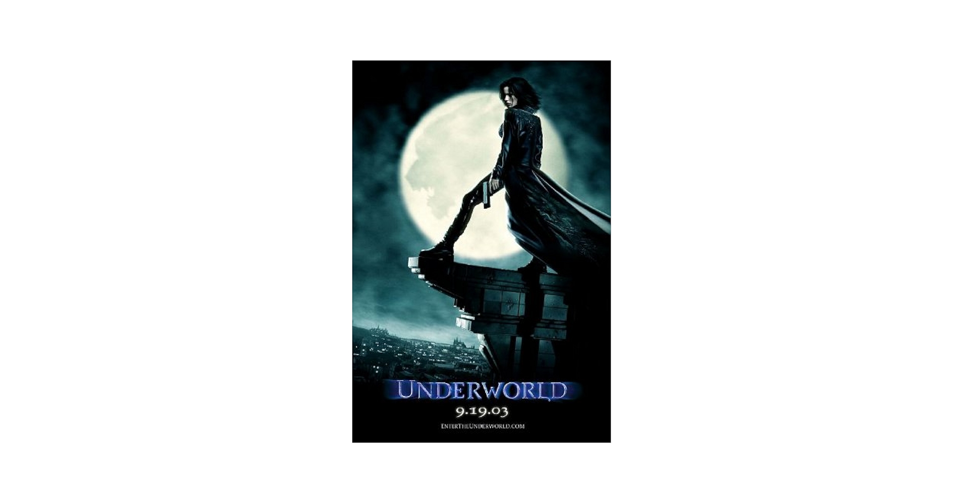 UNDERWORLD ポスター Amazon.com: UNDERWORLD (2003) Original Authentic Movie