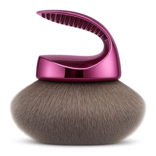Diryi Blend & Blur Self Tanning Brush Extra Large Kabuki Body Brush for Self Tanner High-Density Body Makeup Brush Flawless Legs Makeup & Bronzer Self Tan Applicator for Liquid, Cream & Powder