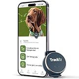 TrackiPet GPS Perros - Suscripción necesaria - Mini Localizador con 4G SIM, Rastreador Dogtrace Tracker para Todos los tamaños Collar, Localización en Vivo Rango Ilimitado Seguimiento, App Web, IP67