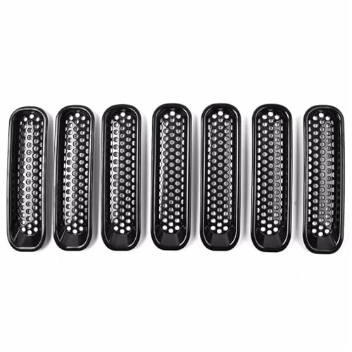 Rejilla de malla para Jeep Wrangler JK 07-18 que protege el motor y renueva tus faros