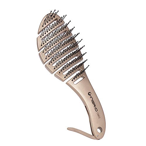 Scalp Massage Hair Brush Comb Round Teeth Hairbrush for Curly Straight Hair Anti-static Hairstyling Tools
