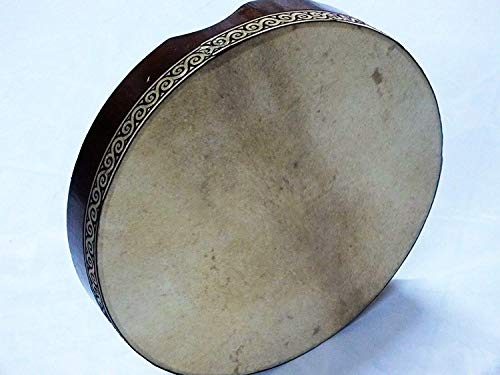 41 X 7 Cm Animal Skin Bendir Turkish Percussion Frame Drum