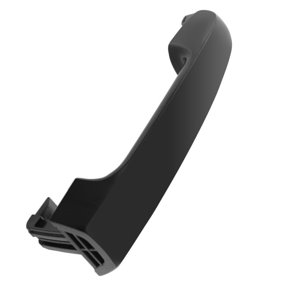 Riloer Maniglia per porta esterna sinistra, maniglia esterna in plastica nera, adatta per Hy-undai i20 2007-2014